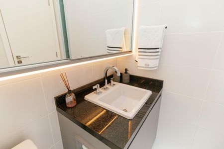 Apartamento à venda com 78m², 2 quartos e 1 vagaBanheiro da Suíte