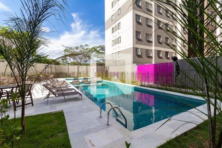 Apartamento para alugar com 25m², 1 quarto e sem vaga Apartamento para alugar com 25m², 1 quarto e sem vagaÁrea comum - Piscina