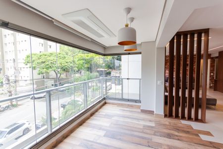 Varanda da Sala de apartamento à venda com 3 quartos, 153m² em Jardim, Santo André