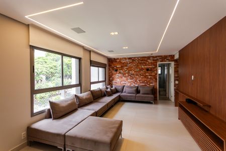 Sala de apartamento à venda com 3 quartos, 153m² em Jardim, Santo André