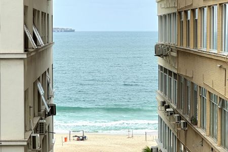 Sala - Vista de apartamento para alugar com 1 quarto, 40m² em Copacabana, Rio de Janeiro