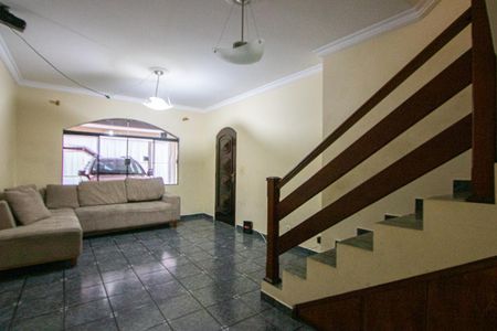 Sala de casa à venda com 3 quartos, 252m² em Jardim Las Vegas, Santo André