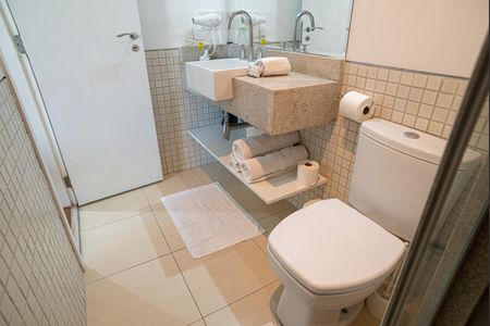 Apartamento à venda com 123m², 2 quartos e 3 vagasBanheiro da Suíte