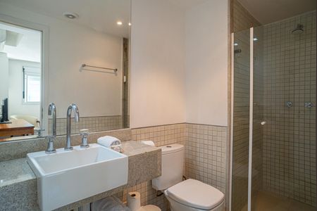 Apartamento à venda com 123m², 2 quartos e 3 vagasBanheiro da Suíte