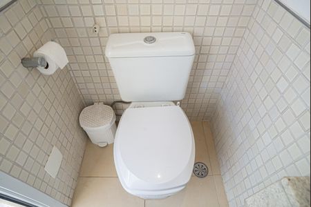 Apartamento à venda com 123m², 2 quartos e 3 vagasLavabo do Espaço Gourmet