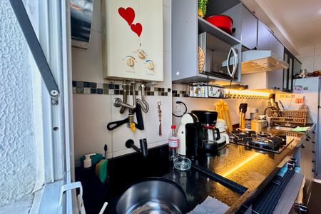 Apartamento à venda com 60m², 2 quartos e 1 vagaCozinha e Área de Serviço