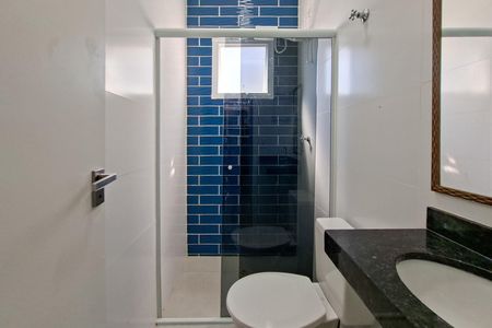 Casa de condomínio para alugar com 62m², 2 quartos e 1 vagaBanheiro