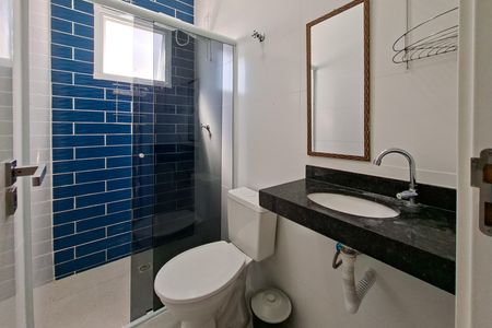 Casa de condomínio para alugar com 62m², 2 quartos e 1 vagaBanheiro