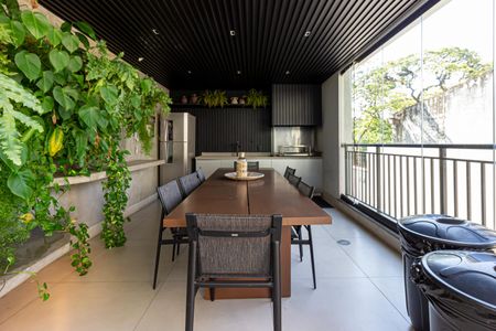 Studio para alugar com 33m², 1 quarto e sem vagaÁrea comum - Churrasqueira