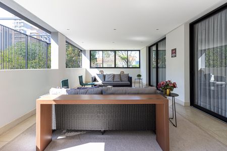 Studio para alugar com 33m², 1 quarto e sem vagaÁrea comum - Salão de festas