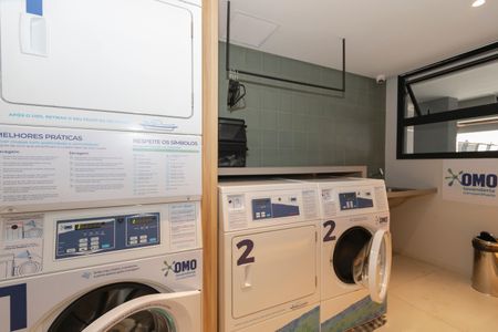 Studio para alugar com 33m², 1 quarto e sem vagaLavanderia