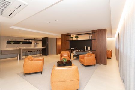 Studio para alugar com 33m², 1 quarto e sem vagaÁrea comum - Salão de festas