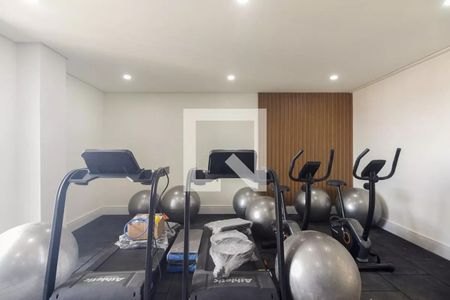 Studio à venda com 54m², 1 quarto e sem vaga Studio à venda com 54m², 1 quarto e sem vagaÁrea comum - Academia