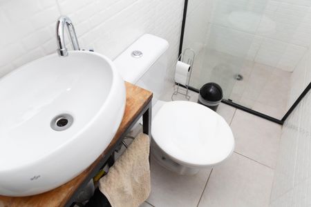 Apartamento à venda com 77m², 2 quartos e 1 vagaBanheiro Social