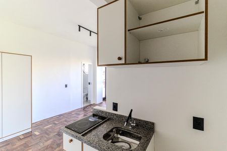 Studio à venda com 28m², 1 quarto e sem vagaCozinha