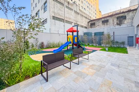 Studio à venda com 30m², 1 quarto e 1 vagaPlayground