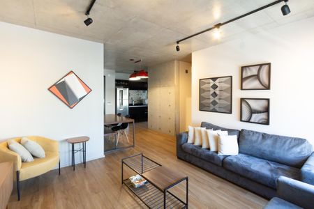 Sala de apartamento para alugar com 2 quartos, 70m² em Itaim Bibi, São Paulo