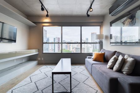 Apartamento para alugar com 70m², 1 quarto e 1 vaga Apartamento para alugar com 70m², 1 quarto e 1 vagaSala