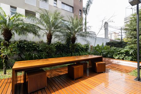 Apartamento para alugar com 70m², 1 quarto e 1 vaga Apartamento para alugar com 70m², 1 quarto e 1 vagaÁrea Comum -Salão de Festas (parte externa)