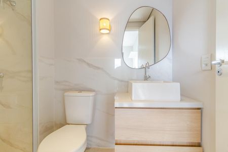 Apartamento à venda com 28m², 1 quarto e sem vagaBanheiro da Suíte