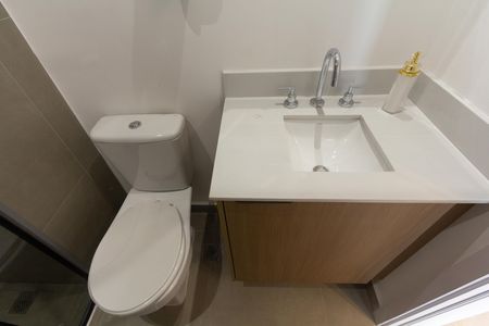Studio para alugar com 26m², 1 quarto e sem vaga Studio para alugar com 26m², 1 quarto e sem vagaBanheiro