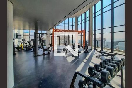 Studio para alugar com 26m², 1 quarto e sem vaga Studio para alugar com 26m², 1 quarto e sem vagaÁrea comum - Academia