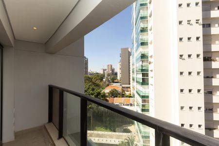 Studio para alugar com 26m², 1 quarto e sem vaga Studio para alugar com 26m², 1 quarto e sem vagaVaranda