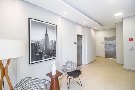 Apartamento à venda com 50m², 1 quarto e 1 vaga Apartamento à venda com 50m², 1 quarto e 1 vagaHall social