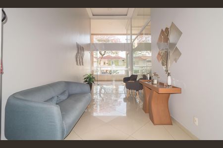 Apartamento à venda com 77m², 3 quartos e 2 vagasHall social