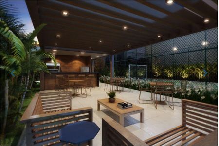 Apartamento à venda com 83m², 3 quartos e 2 vagasÁrea comum - Churrasqueira