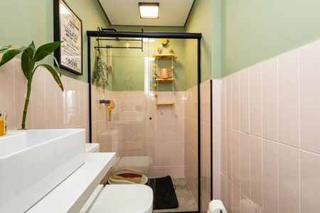 Apartamento à venda com 76m², 2 quartos e 1 vagaBanheiro Social