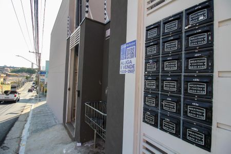Apartamento para alugar com 35m², 2 quartos e sem vagaFachada  + Placa