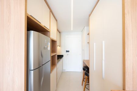 Studio para alugar com 28m², 1 quarto e sem vagaCozinha