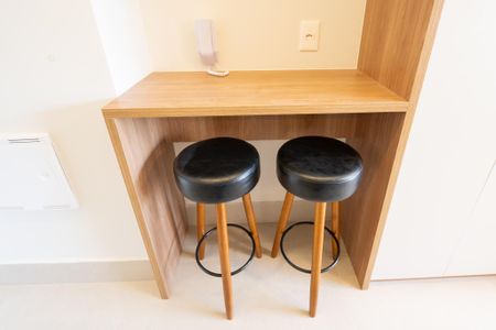 Studio para alugar com 28m², 1 quarto e sem vagaCozinha