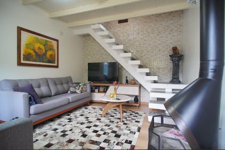 Casa de condomínio à venda com 90m², 2 quartos e 2 vagasSala