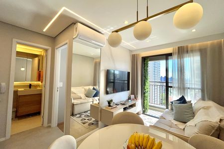 Apartamento para alugar com 30m², 1 quarto e 1 vagaSala