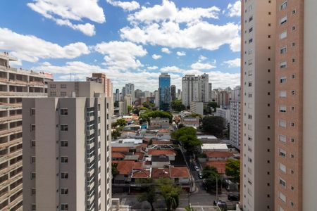 Vista da Varanda de kitnet/studio à venda com 1 quarto, 24m² em Vila Olímpia, São Paulo