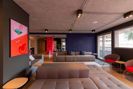 Studio para alugar com 24m², 1 quarto e sem vaga Studio para alugar com 24m², 1 quarto e sem vagaLounge