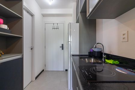 Studio para alugar com 24m², 1 quarto e sem vaga Studio para alugar com 24m², 1 quarto e sem vagaStudio - Cozinha