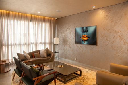 Studio para alugar com 46m², 1 quarto e sem vaga Studio para alugar com 46m², 1 quarto e sem vagaÁrea comum - Salão de festas