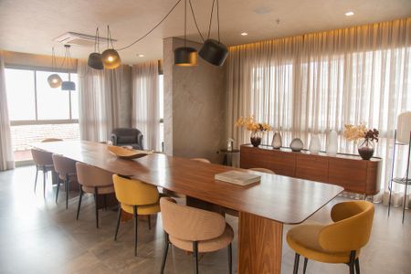 Studio para alugar com 46m², 1 quarto e sem vaga Studio para alugar com 46m², 1 quarto e sem vagaÁrea comum - Salão de festas