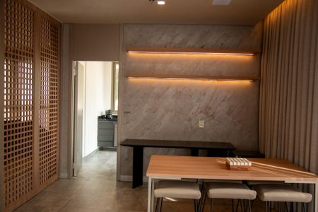 Studio para alugar com 46m², 1 quarto e sem vaga Studio para alugar com 46m², 1 quarto e sem vagaÁrea comum - Salão de festas