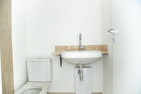 Studio para alugar com 46m², 1 quarto e sem vaga Studio para alugar com 46m², 1 quarto e sem vagaBanheiro