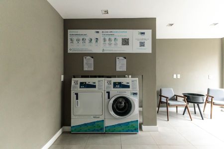 Studio à venda com 43m², 1 quarto e 2 vagasLavanderia