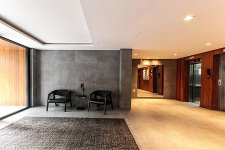 Studio à venda com 43m², 1 quarto e 2 vagasHall de entrada