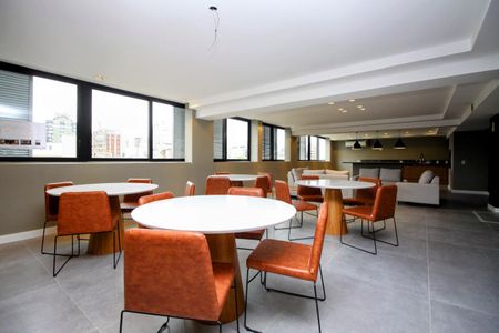 Studio à venda com 43m², 1 quarto e 2 vagasÁrea comum - Salão de festas