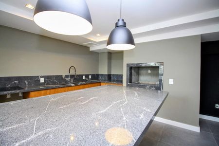 Studio à venda com 43m², 1 quarto e 2 vagasÁrea comum - Salão de festas