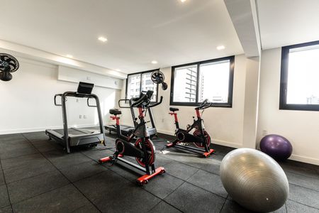 Studio à venda com 43m², 1 quarto e 2 vagasÁrea comum - Academia
