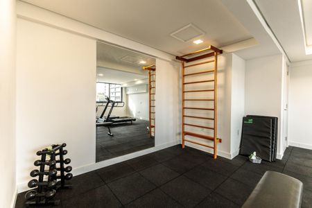 Studio à venda com 43m², 1 quarto e 2 vagasÁrea comum - Academia