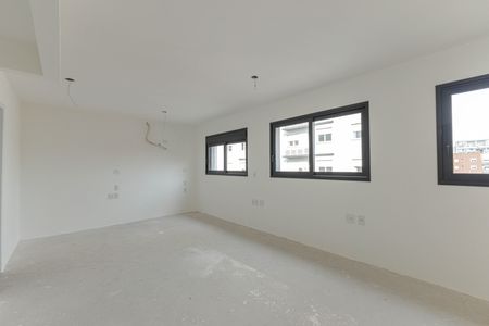 Studio à venda com 43m², 1 quarto e 2 vagasSala